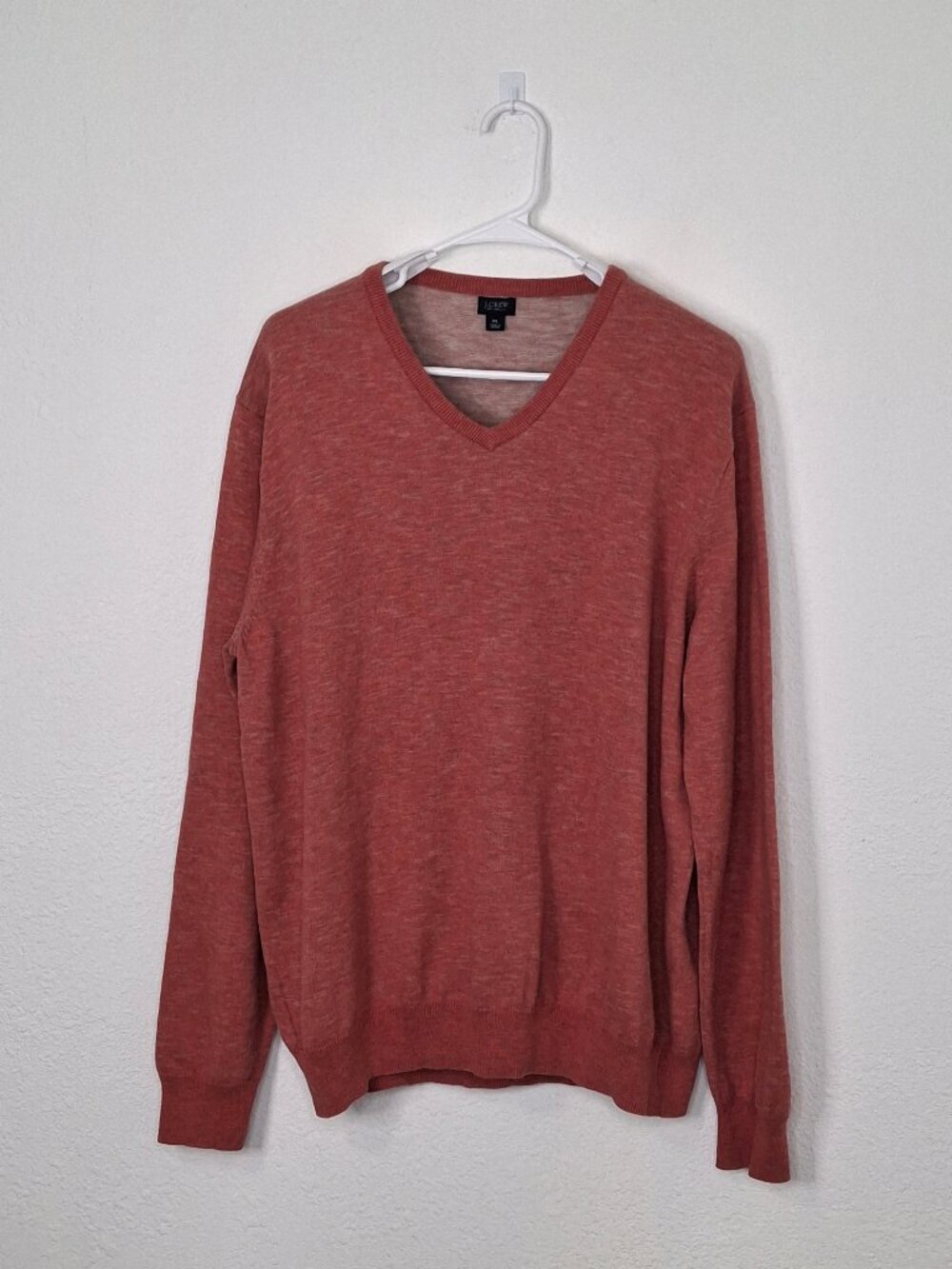 J Crew Mens Sweater Sz XL 100% Cotton Preppy Academia Workwear Casual